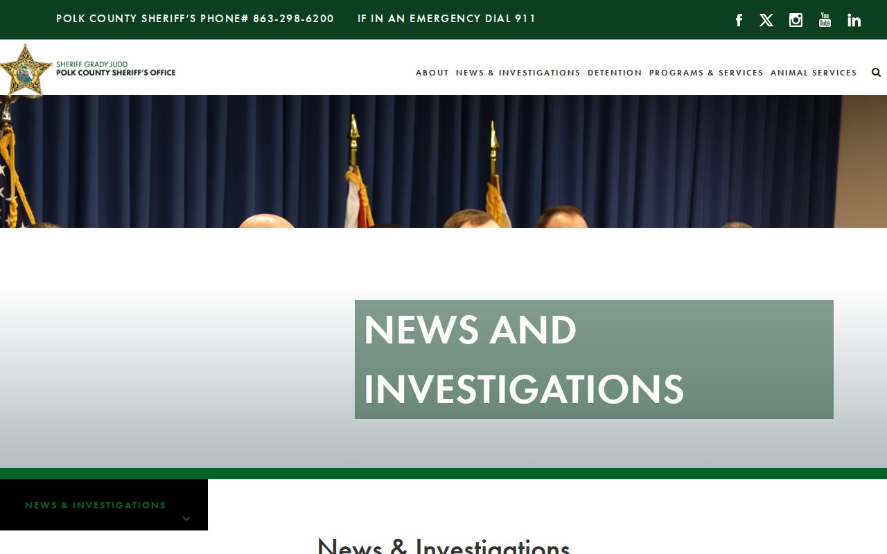 Official Polk County arrest news archive